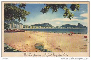 Copacabana Beach, Rio De Janeiro, Brazil, 30-40s