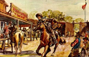 New York Freedomland USA Pony Express