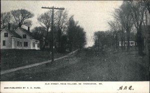 South Thomaston Maine ME Keag Village c1910 Vintage Postcard