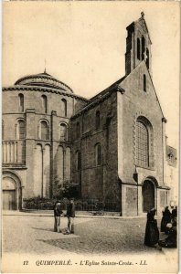 CPA Quimperle- Eglise Sainte Croix FRANCE (1026244)