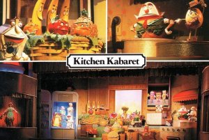 Kitchen Kabaret Fruit Model Puppets Rare Epcot Centre Postcard