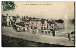 Old Postcard C M Saint Cloud Iron Horse Bassin