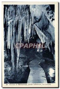 Old Postcard Betharram Caves Part Inferieure Tears