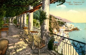 Italy - Amalfi. View from Hotel dei Cappuccini