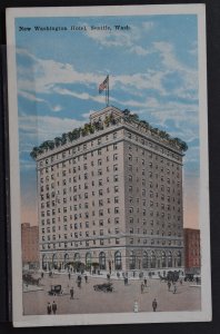 Seattle, WA - New Washington Hotel - 1928