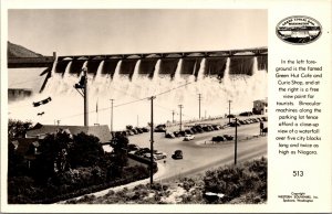 Real Photo Postcard Grand Coulee Dam in Spokane, Washington~134779 