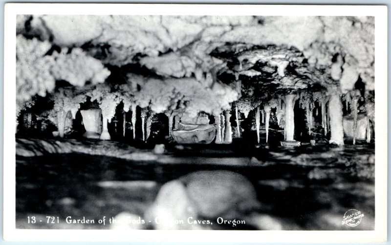 x10 LOT 1940s-50s Oregon Caves RPPC Cavern Inside Feature Real Photo Sawyer A175