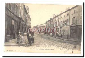 Tin Postcard Old National Street Post Office (children)