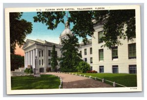 Vintage 1940s Postcard Florida State Capitol, Tallahassee, Florida