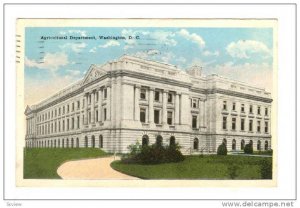 Agricultural Department, Washington D.C, PU-1918