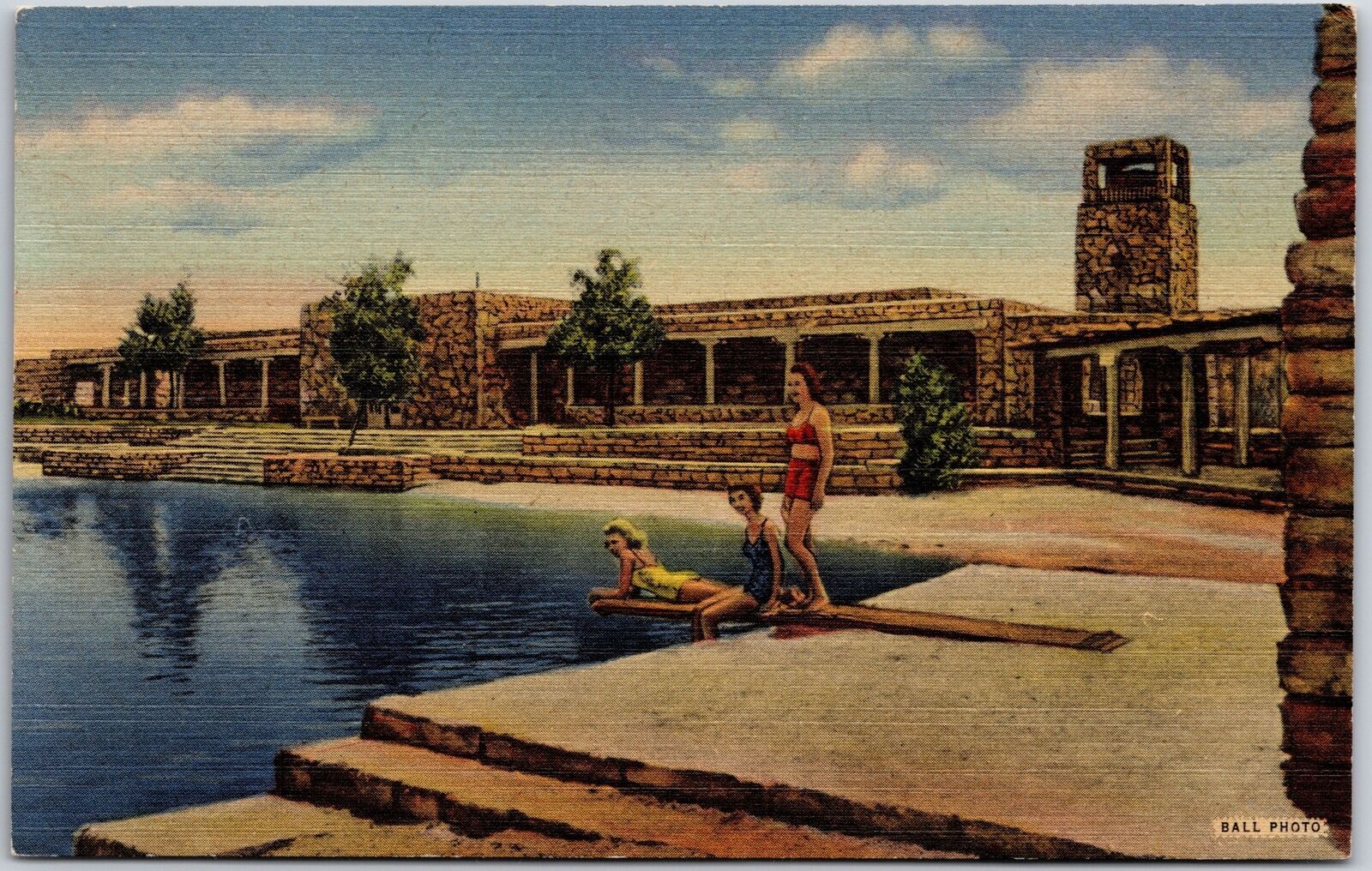 Bath House & Swimming Pool Lea Lake Bottomless Lakes Roswell New Mexico