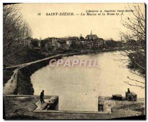 Old Postcard Saint Dizier La Marne La Noue