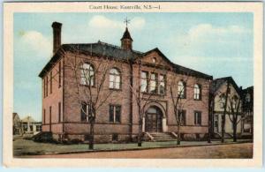 KENTVILLE, NOVA SCOTIA  Canada   COURT HOUSE   Postcard