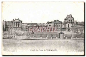 Versailles Old Postcard Facade of the palace