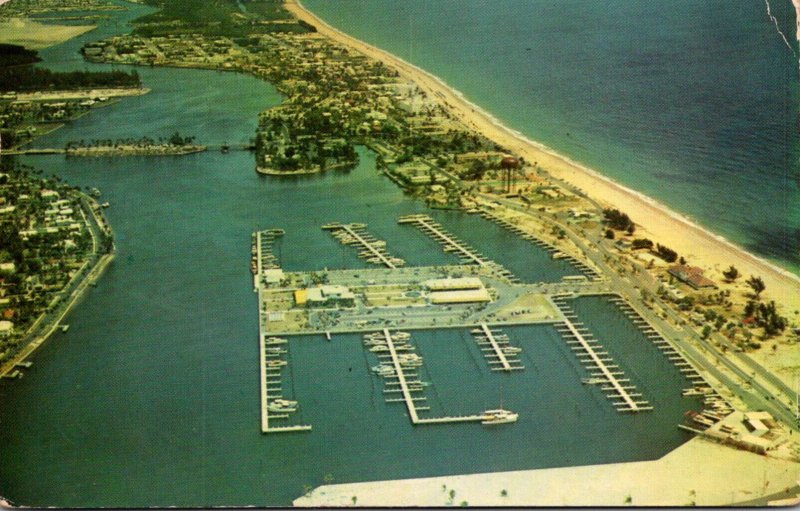 Florida Fort Lauderdale Bahia Mar Yacht Basin 1955