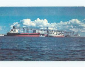 Unused Pre-1980 GRAIN FREIGHTER SHIP BOATS Churchill Manitoba MB E7662