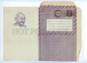 294028 INDIA 1969 y Mahatma Gandhi inland letter card cover stationery
