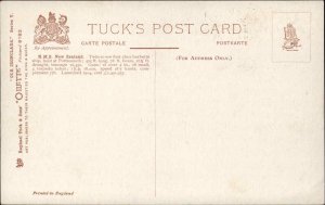 TUCK British Navy Battleship HMS NEW ZEALAND c1910 Postcard 