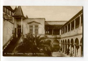 299927 PORTUGAL COIMBRA Faculty of Pharmacy Vintage postcard