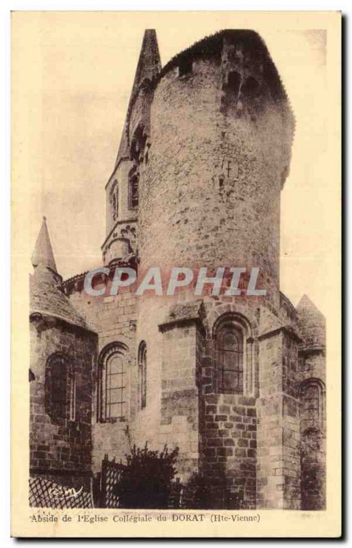 The Collegiate Church of Dorat - Old Postcard