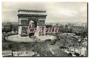 Old Postcard Paris Arc de Triomphe Place de l'Etoile