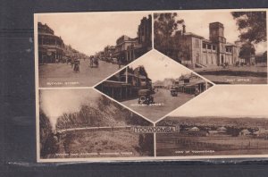 QUEENSLAND, TOOWOOMBA, c1910 composite ppc., 5 views, c1920 ppc., unused.