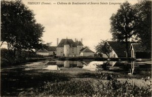 CPA Treigny - Chateau de Boutissaint et Source Ste Langueur FRANCE (961351)