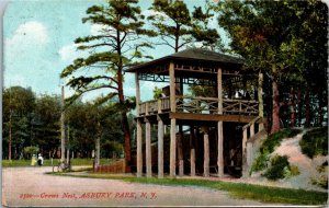 Postcard NJ Monmouth County Asbury Park Crows Nest Ladies Fancy Hats 1907 H8