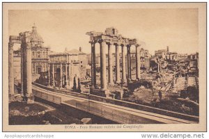 Italy Roma Rome Foro Romano veduto dal Campiddoglio