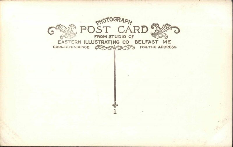 West Suffield Connecticut CT Center c1910 Real Photo Postcard