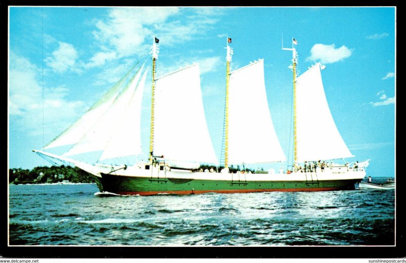 Maine Boothbay Harbor Schooner Victory Chimes