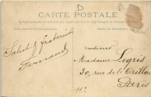 CPA FLIXECOURT Rue Thiers (25463)