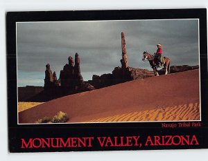Postcard Navajo Tribal Park, Monument Valley, Arizona