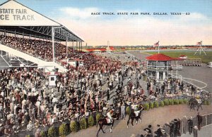 Race Track State Fair Park - Dallas, Texas TX  