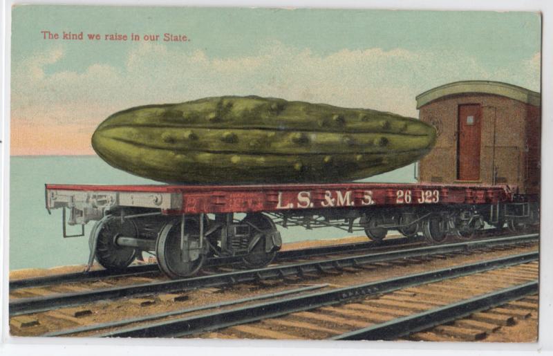 Railroad Load of BIG Cucumber