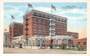 Nueces Hotel Corpus Christi Texas 1920s postcard