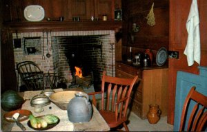 Canada Ontario Morrisburg Upper Canada Village French Robertson House Kitchen