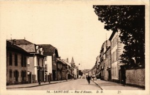 CPA St-DIÉ - Rue d'Alsace (657381)