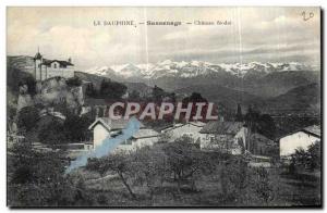 Old Postcard Dauphine Sassenage Chateau