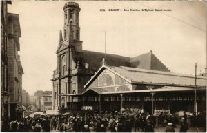 CPA Brest- Les Halles, Eglise Saint Louis FRANCE (1025711)