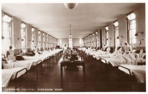 Lewisham Hospital Sydenham Ward MINT Real Photo Postcard