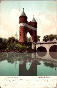 Connecticut Hartford The Memorial Arch 1907