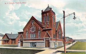 VIRGINIA MINNESOTA M E METHODIST EPISCOPAL CHURCH POSTCARD 1910s