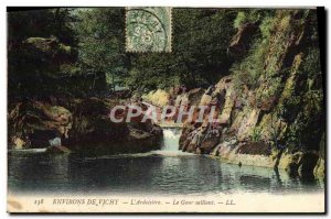 Old Postcard Surroundings of Vichy L & # 39Ardoisiere Gour valiant