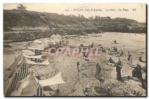 Old Postcard Royan Cote d'Argent on Chay Beach