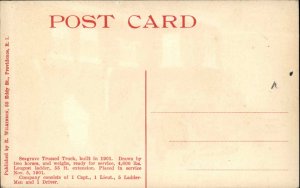 Providence RI Union Hook & Ladder Co Fire Station #3 c1910 Postcard