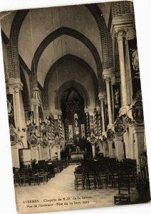 CPA Avermes - Chapelle de N.-D. de la Salette - Vue de l'intérieur ..(225299)