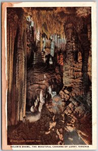 Helen's Shawl The Beautiful Caverns of Luray Virginia VA Attractions Postcard