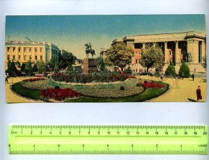 203868 UZBEKISTAN Tashkent Frunze square old postcard