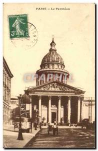 Paris - 5 - The Pantheon - Old Postcard